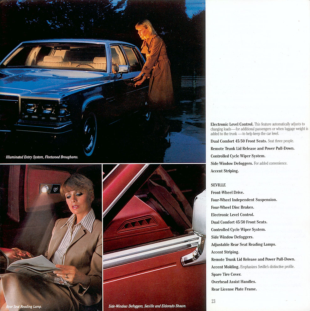 1983 Cadillac Brochure Page 3